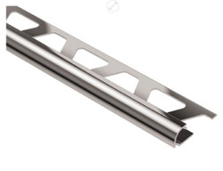 Schluter Rondec 10' Polished Chrome Profile